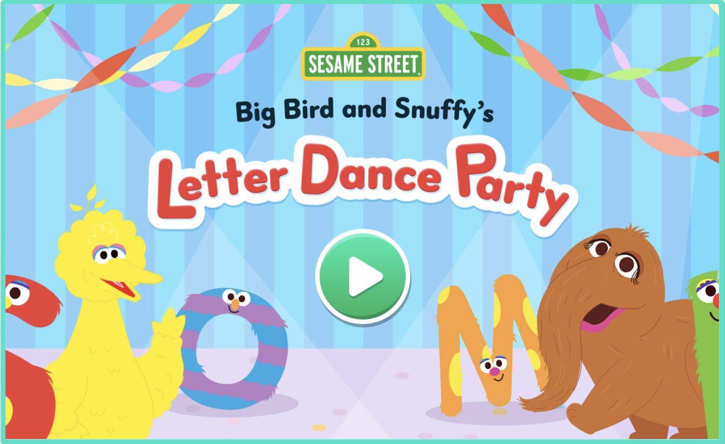 Letter Dance Party
